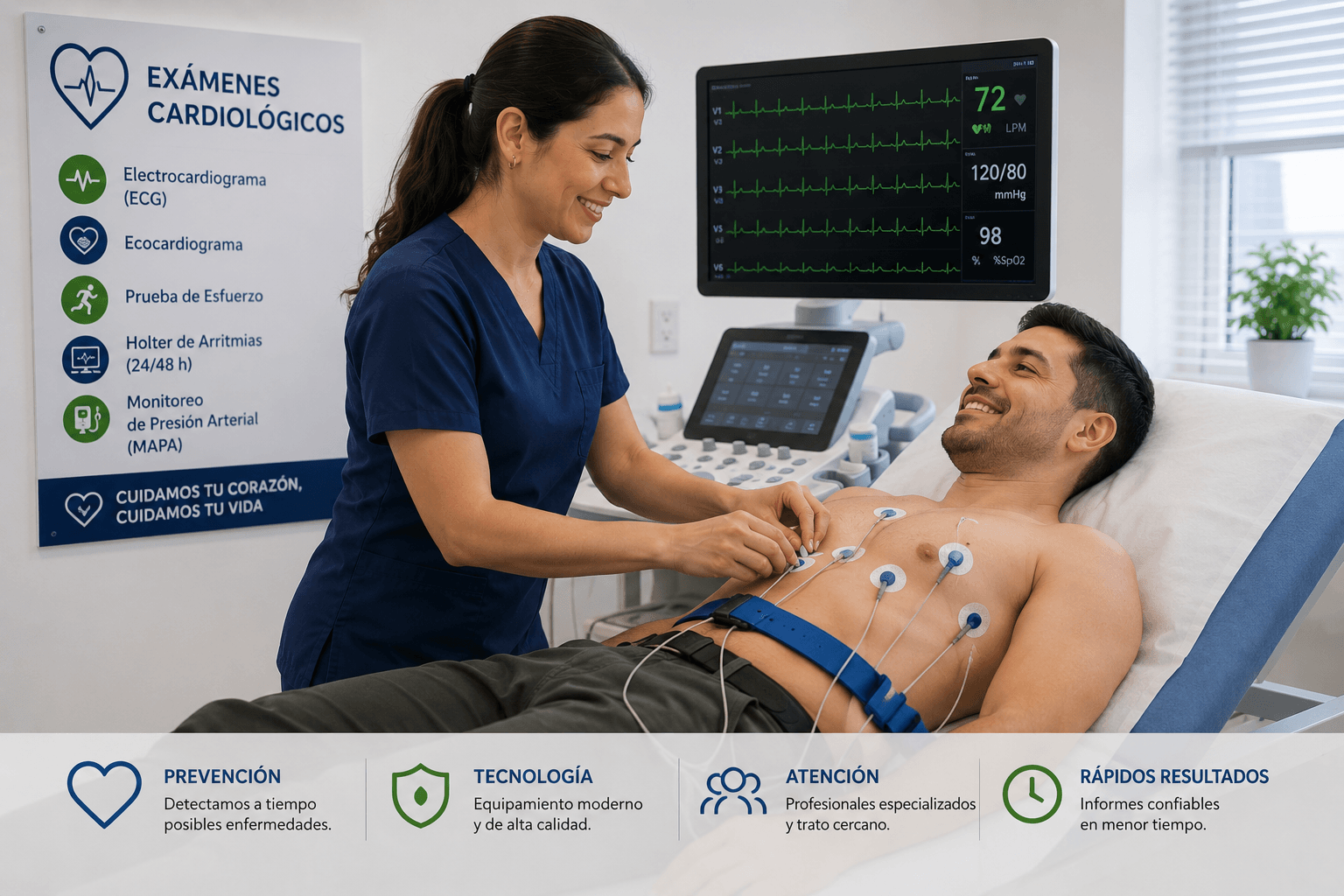 Exámenes Cardiológicos